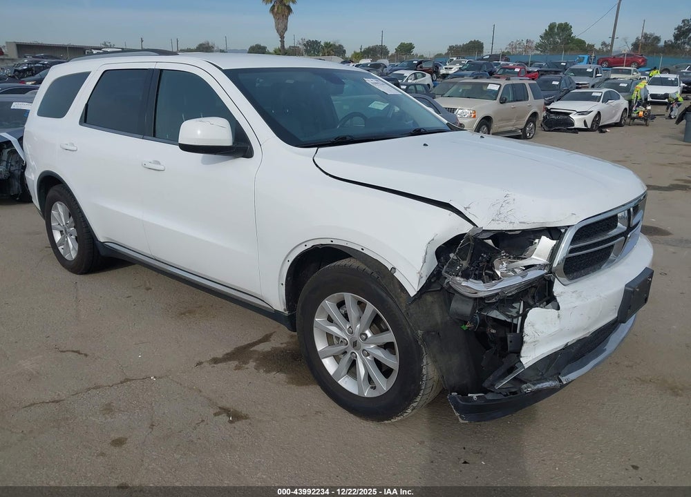 2020 DODGE DURANGO SXT PLUS RWD VIN: 1C4RDHAGXLC129758