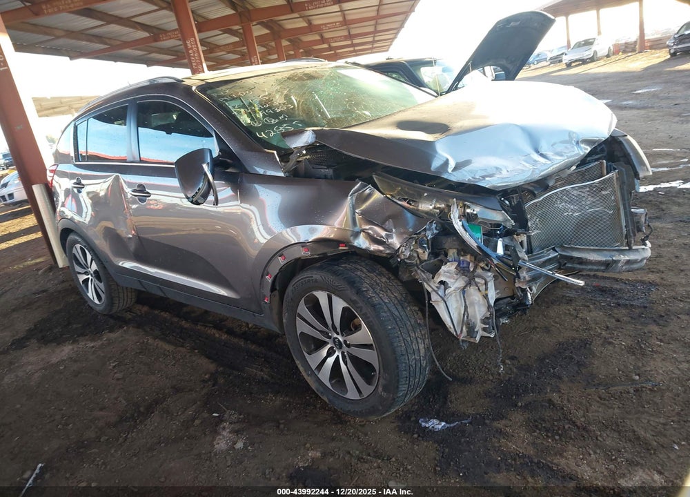 2013 KIA SPORTAGE EX VIN: KNDPC3A25D7399363