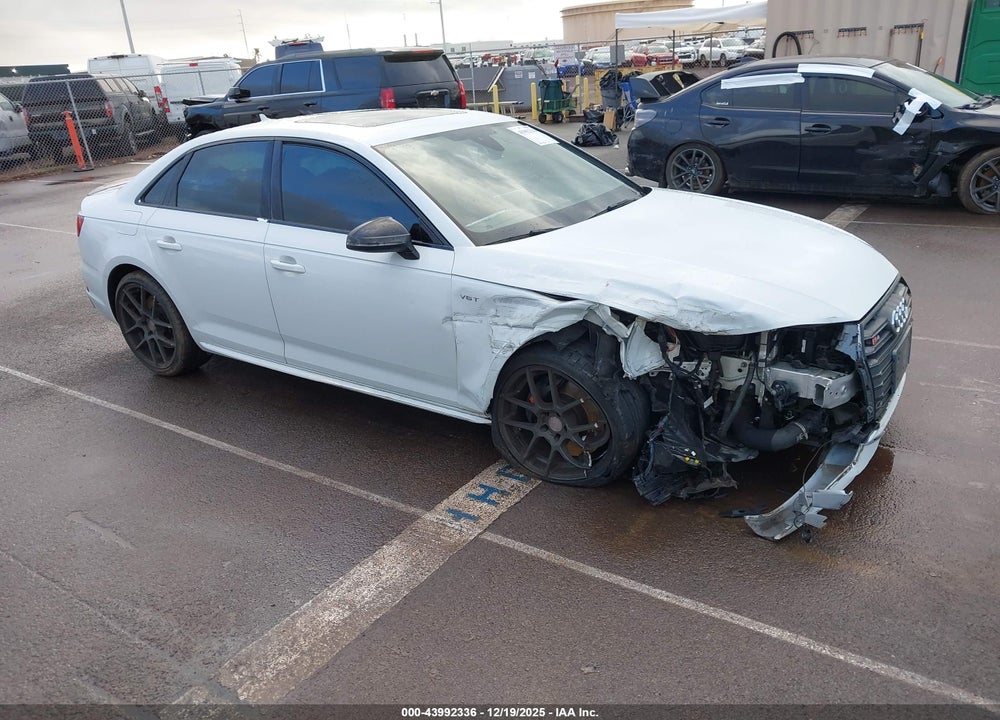 2018 AUDI S4 3.0T PREMIUM PLUS VIN: WAUB4BF48JA062760