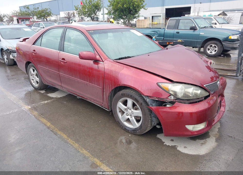 2005 TOYOTA CAMRY SE VIN: 4T1BE32K95U420281