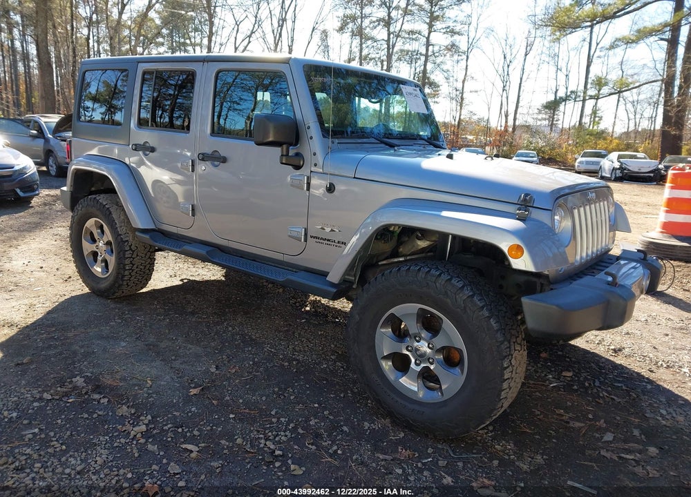 2017 JEEP WRANGLER UNLIMITED SAHARA 4X4 VIN: 1C4BJWEGXHL600274