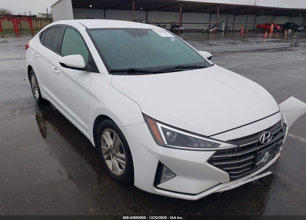 2019 HYUNDAI ELANTRA SEL VIN: 5NPD84LF8KH483292
