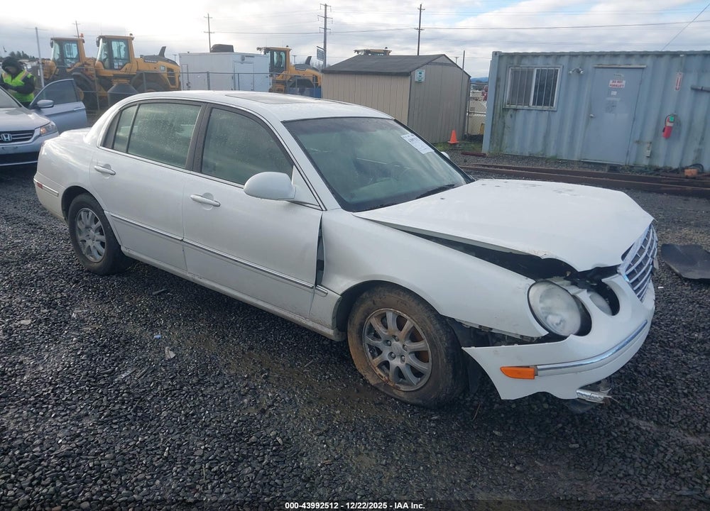 2008 KIA AMANTI VIN: KNALD125X85163590