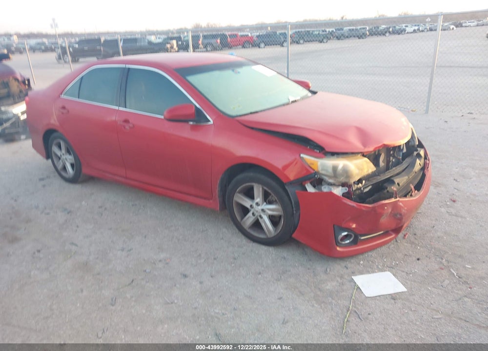 2012 TOYOTA CAMRY SE VIN: 4T1BF1FK7CU609293