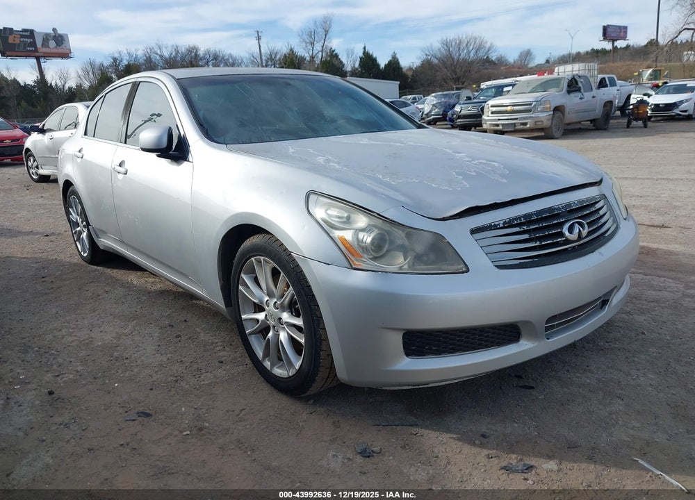 2008 INFINITI G35 JOURNEY VIN: JNKBV61E38M217049