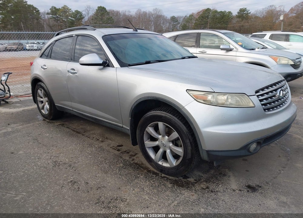 2004 INFINITI FX35 VIN: JNRAS08U54X106446