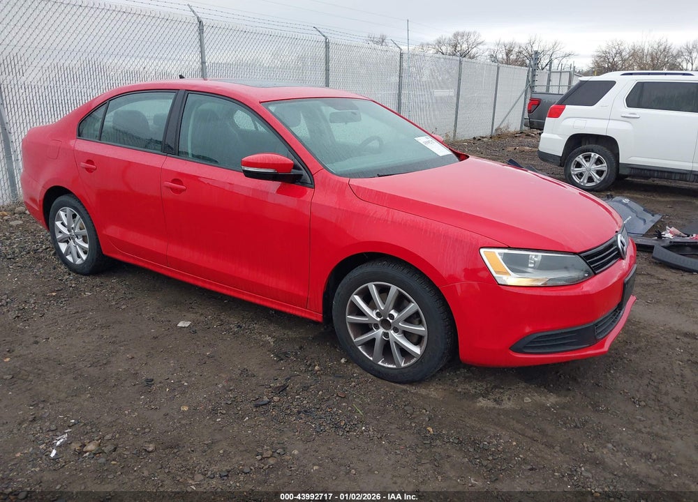 2011 VOLKSWAGEN JETTA 2.5L SE VIN: 3VWDX7AJ9BM388355