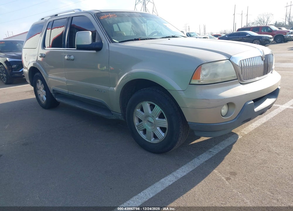 2005 LINCOLN AVIATOR VIN: 5LMEU68H65ZJ13518