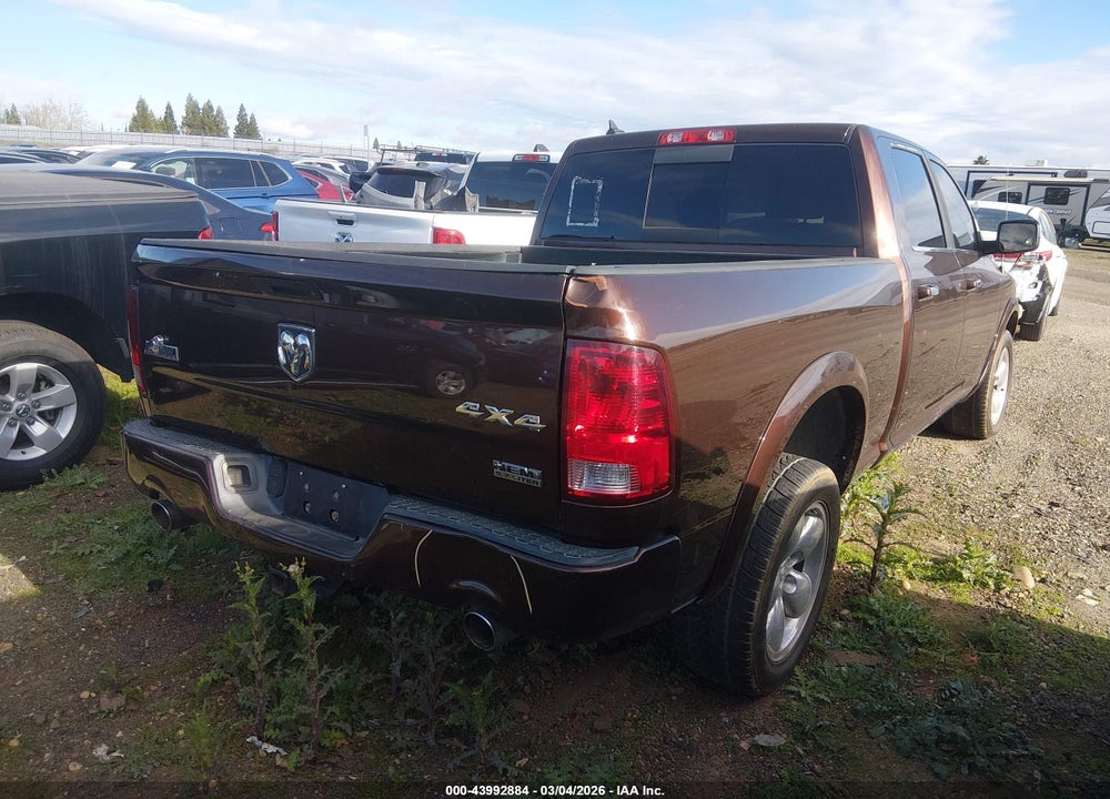 2014 RAM 1500 BIG HORN VIN: 1C6RR7TT4ES256608