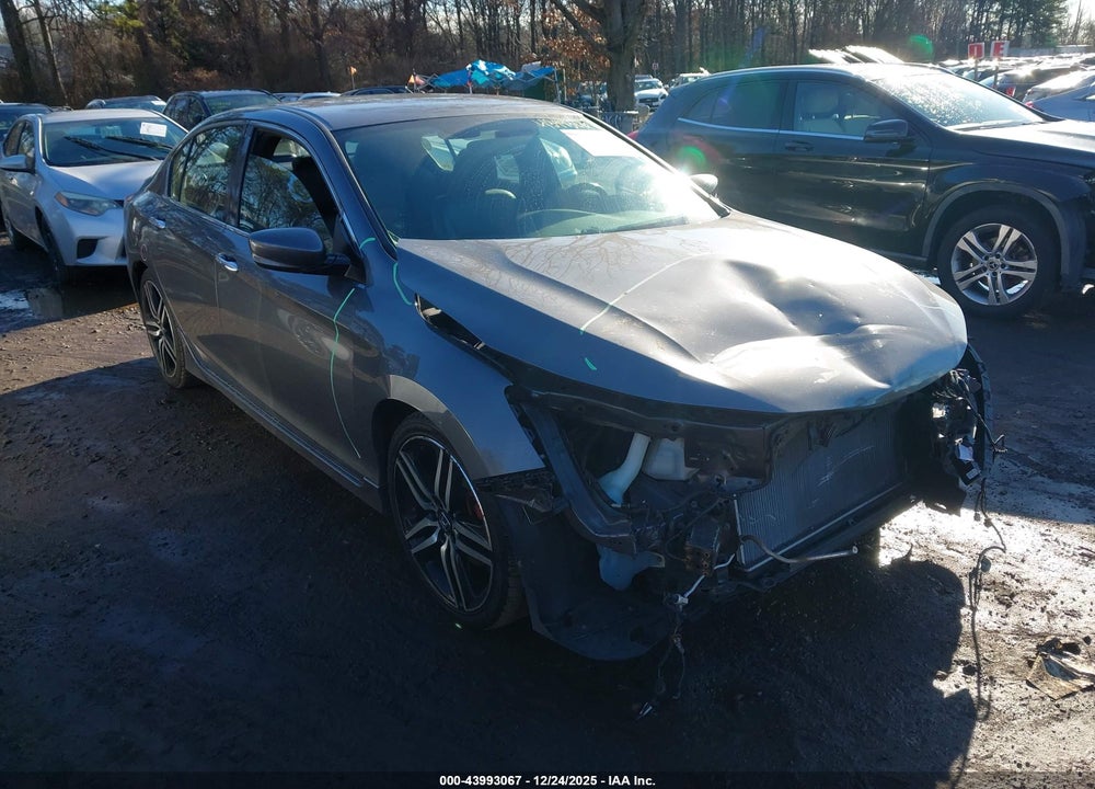 2017 HONDA ACCORD SPORT SE VIN: 1HGCR2F14HA277157