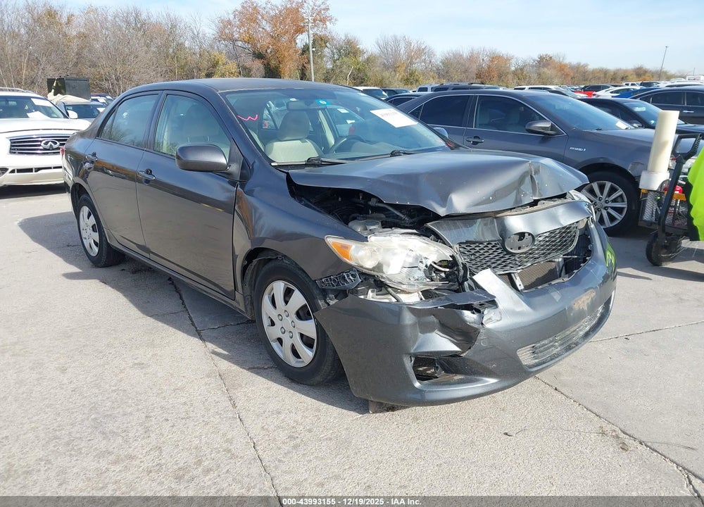 2009 TOYOTA COROLLA LE VIN: JTDBL40E299074712