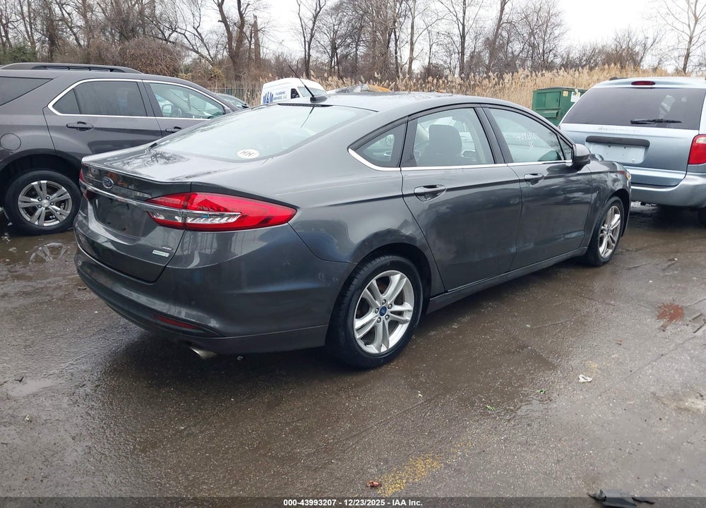 2018 FORD FUSION SE VIN: 3FA6P0HD9JR237672