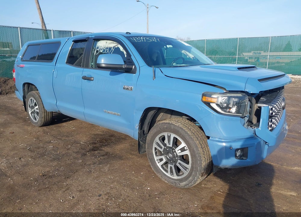 2019 TOYOTA TUNDRA DOUBLE CAB SR/DOUBLE CAB SR5 VIN: 5TFUW5F19KX783603