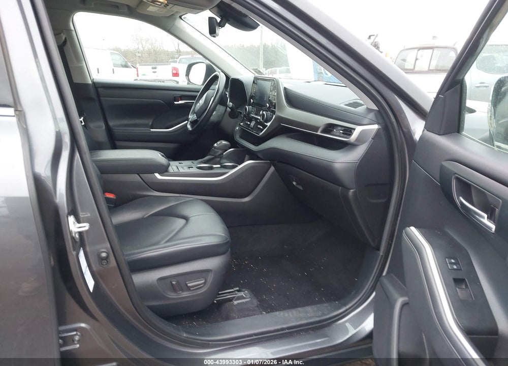 2021 TOYOTA HIGHLANDER HYBRID XLE VIN: 5TDGBRCH4MS535480