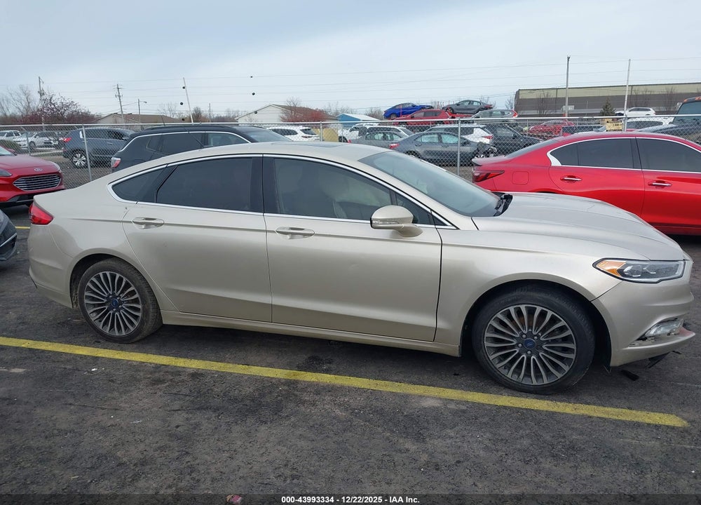 2017 FORD FUSION SE VIN: 3FA6P0H97HR411888