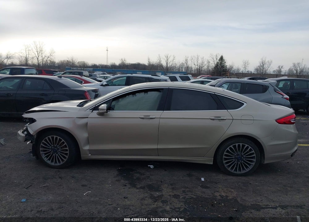 2017 FORD FUSION SE VIN: 3FA6P0H97HR411888