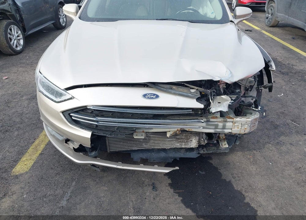 2017 FORD FUSION SE VIN: 3FA6P0H97HR411888