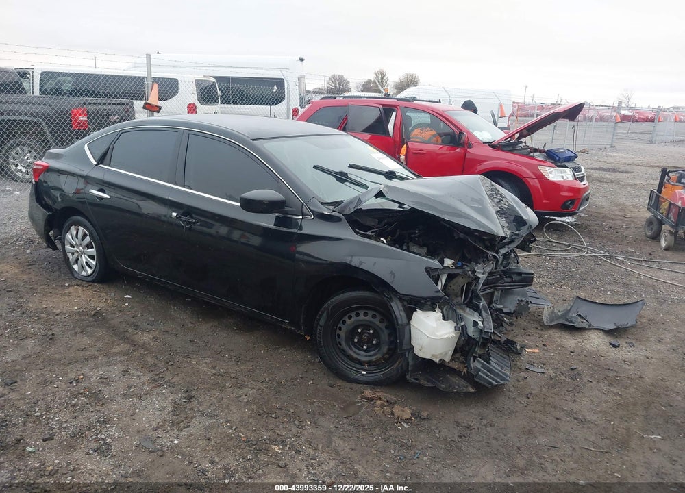 2017 NISSAN SENTRA SV VIN: 3N1AB7AP3HL654852