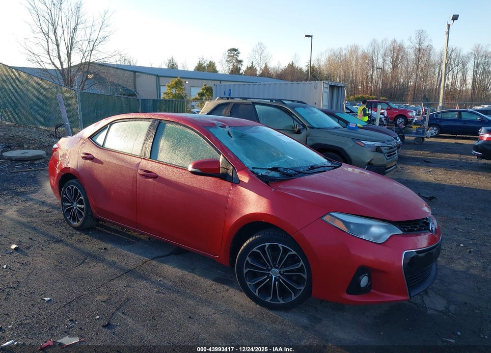 2016 TOYOTA COROLLA S PREMIUM VIN: 2T1BURHE7GC495671
