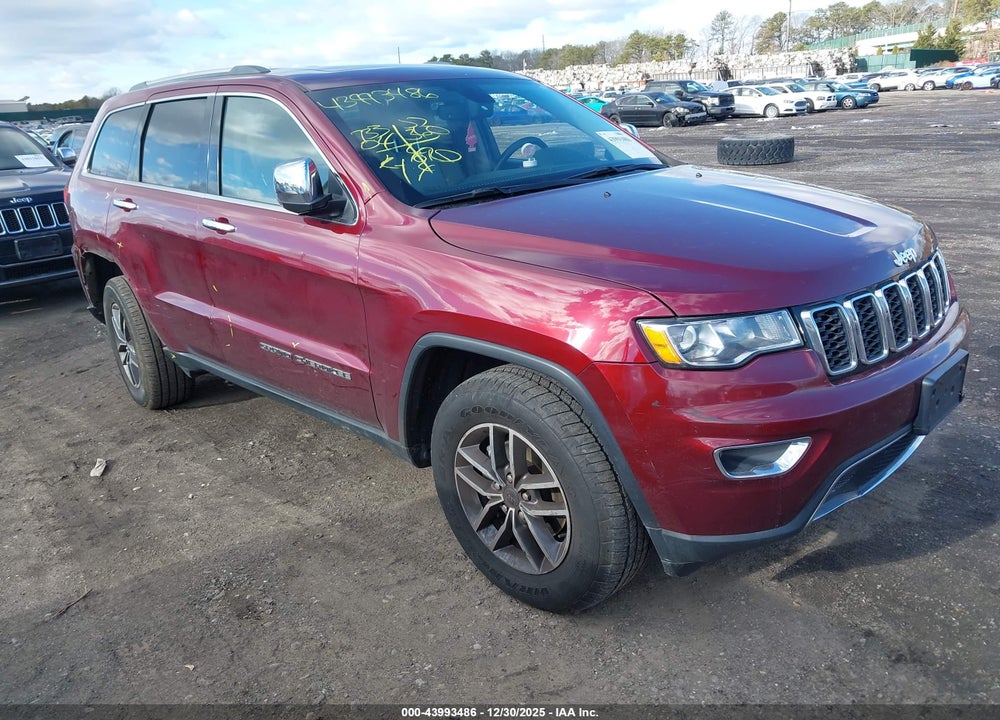 2019 JEEP GRAND CHEROKEE LIMITED 4X4 VIN: 1C4RJFBG9KC832293