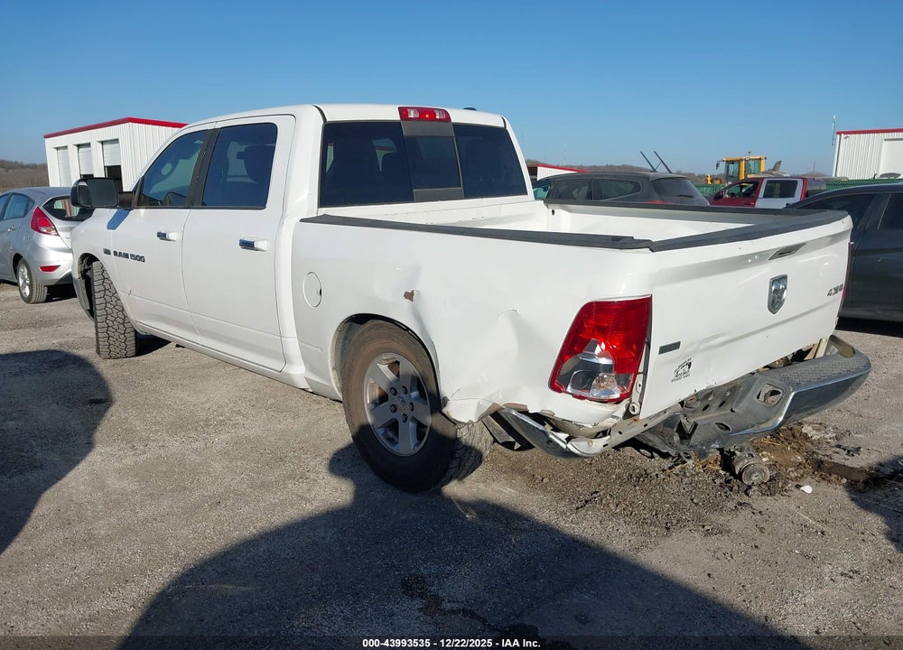 2012 RAM 1500 SLT VIN: 1C6RD7LT8CS146995