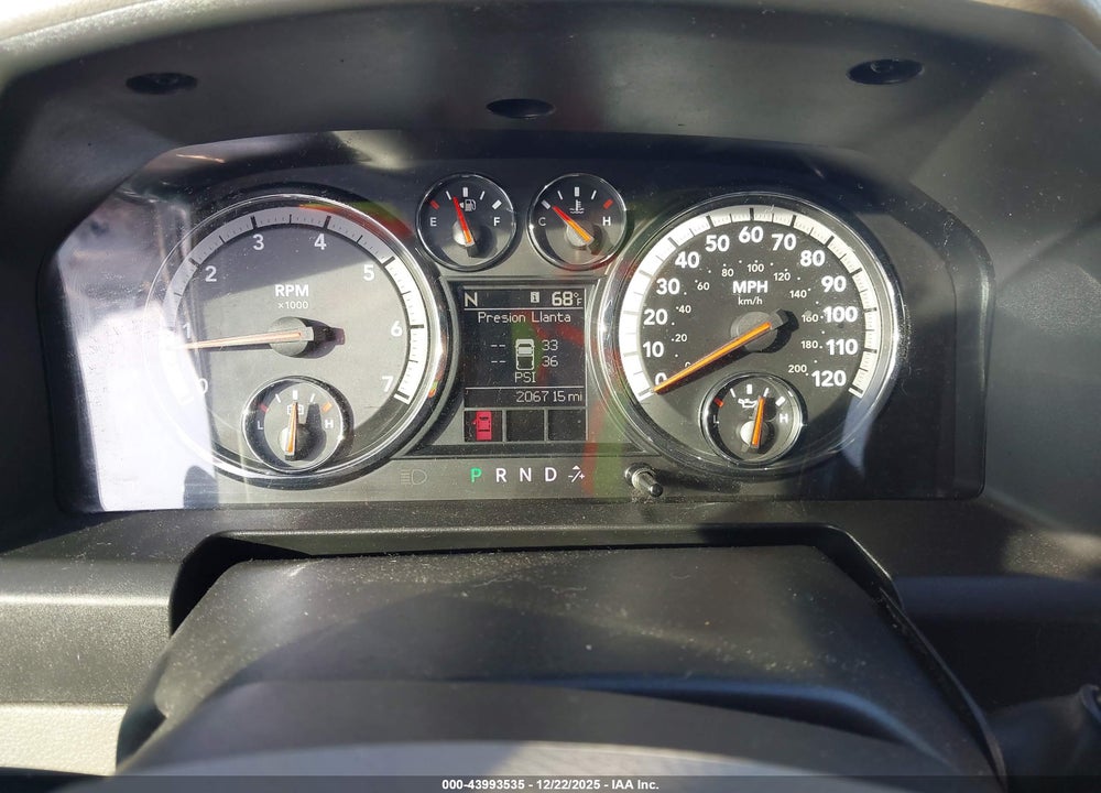 2012 RAM 1500 SLT VIN: 1C6RD7LT8CS146995