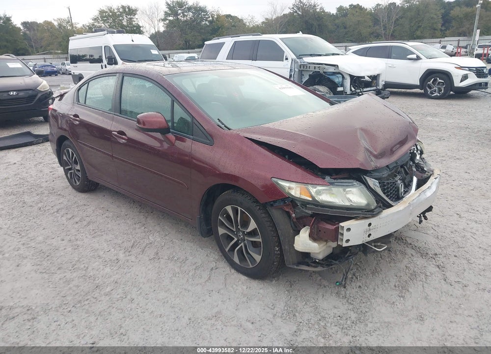2013 HONDA CIVIC EX-L VIN: 19XFB2F96DE065499