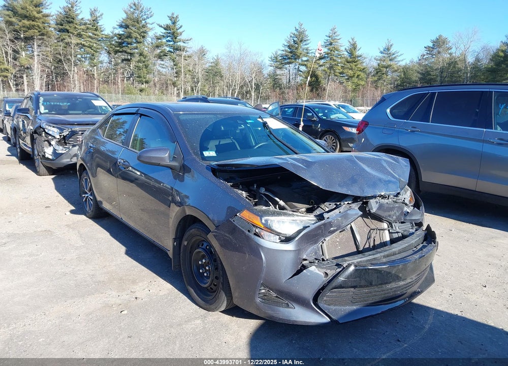2018 TOYOTA COROLLA LE VIN: 2T1BURHE4JC071470