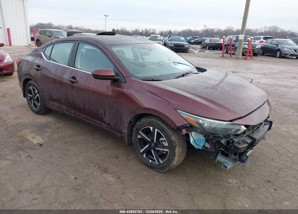 2025 NISSAN SENTRA SV VIN: 3N1AB8CV4SY416486