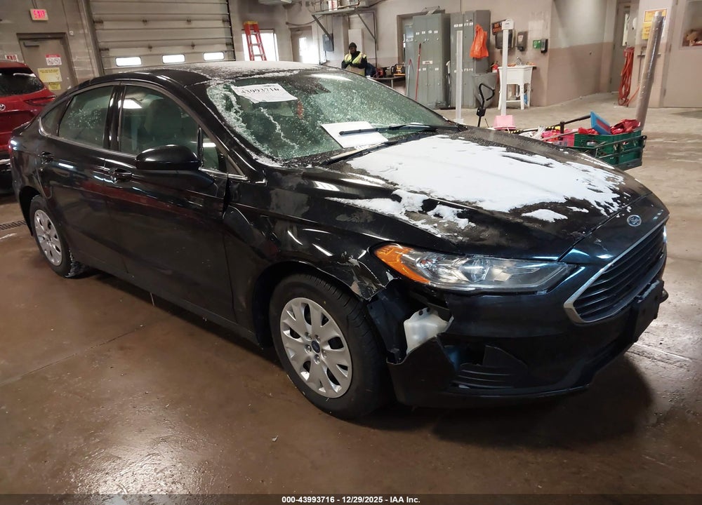 2020 FORD FUSION S VIN: 3FA6P0G72LR249192