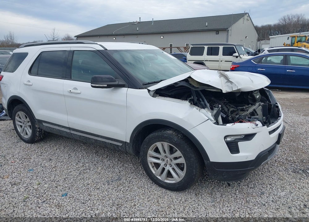 2018 FORD EXPLORER XLT VIN: 1FM5K8D89JGC91553