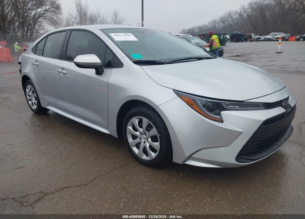 2025 TOYOTA COROLLA LE VIN: 5YFB4MDE6SP345553