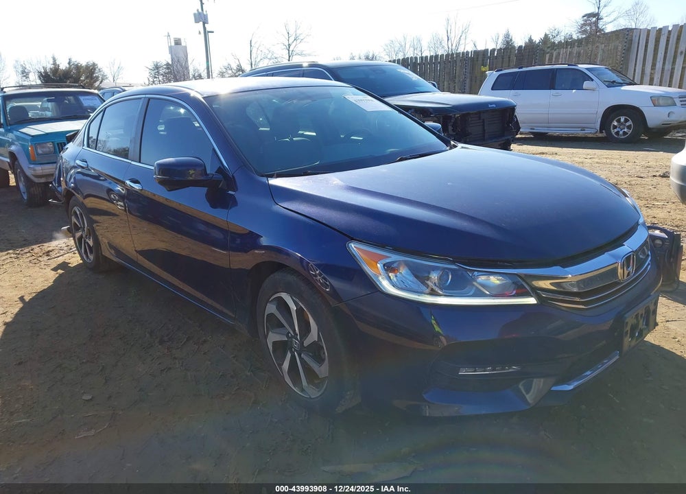 2016 HONDA ACCORD EX-L VIN: 1HGCR2F81GA145422
