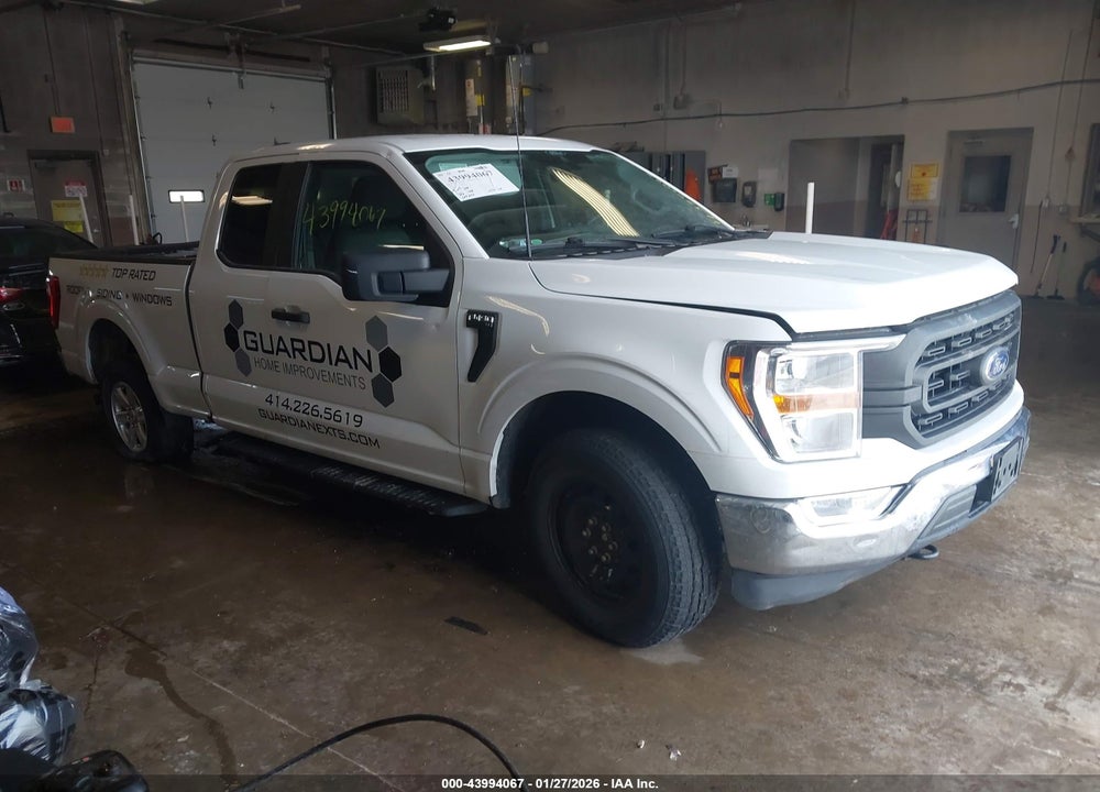 2021 FORD F150 SUPER CAB VIN: 1FTEX1EP8MFC22205