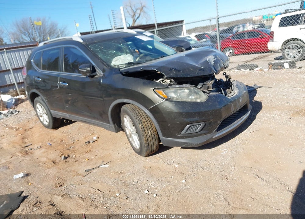 2015 NISSAN ROGUE SV VIN: 5N1AT2MV9FC788664