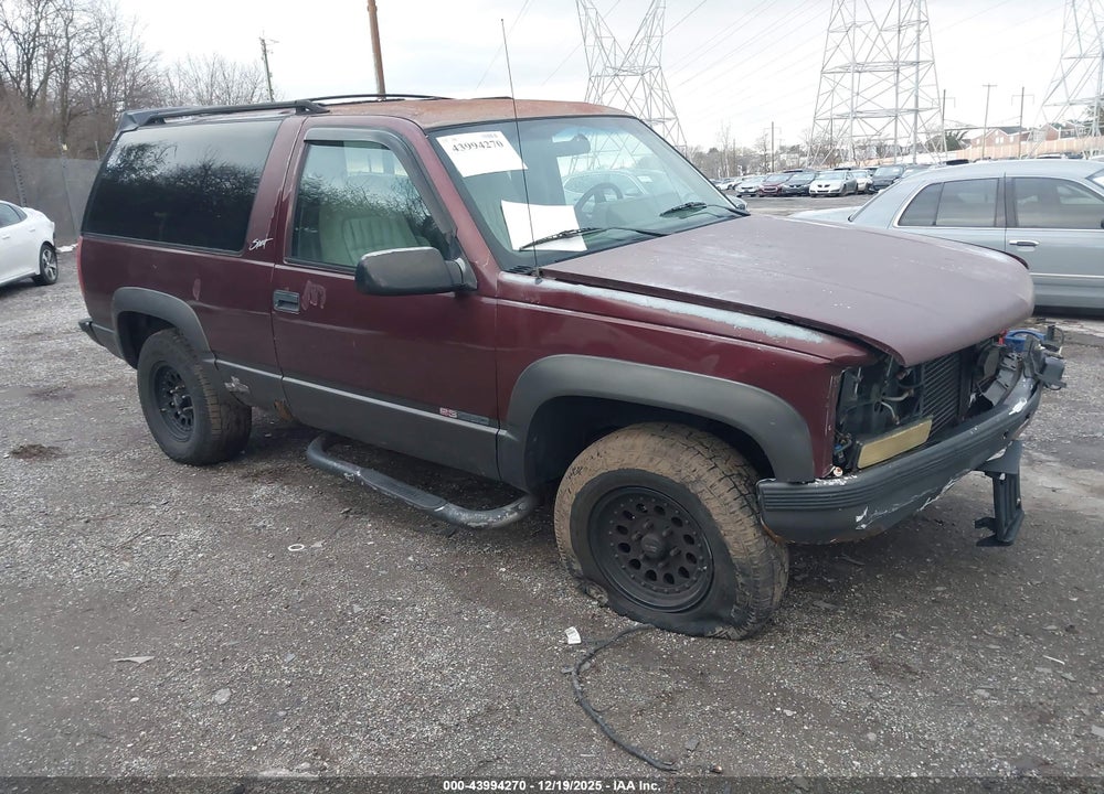 1994 CHEVROLET BLAZER K1500 VIN: 1GNEK18K2RJ405741