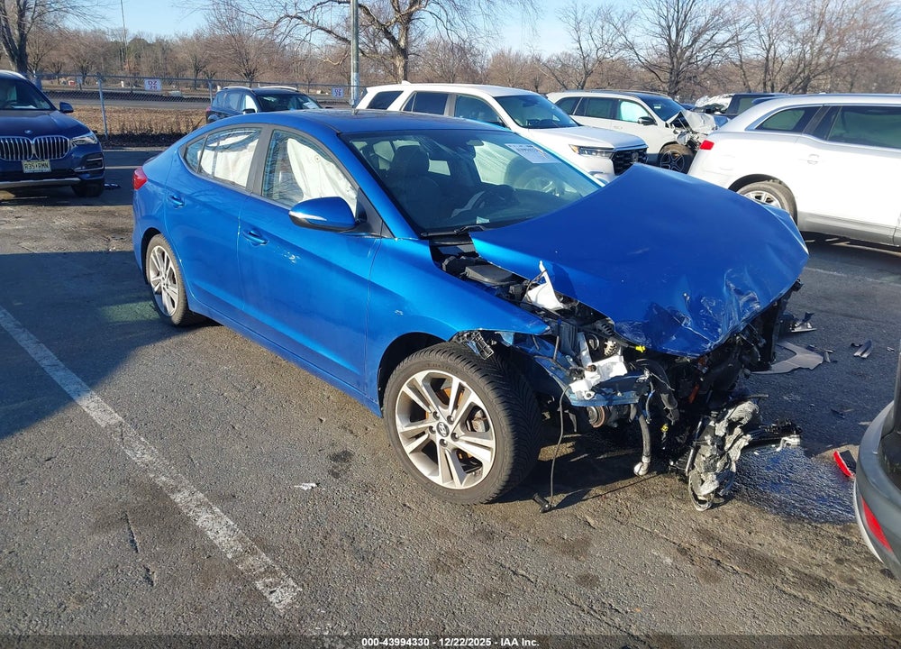2018 HYUNDAI ELANTRA LIMITED VIN: 5NPD84LF6JH287043