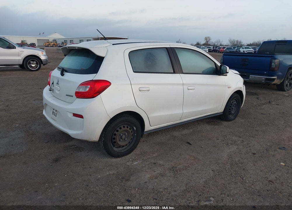 2018 MITSUBISHI MIRAGE ES VIN: ML32A3HJ6JH015063
