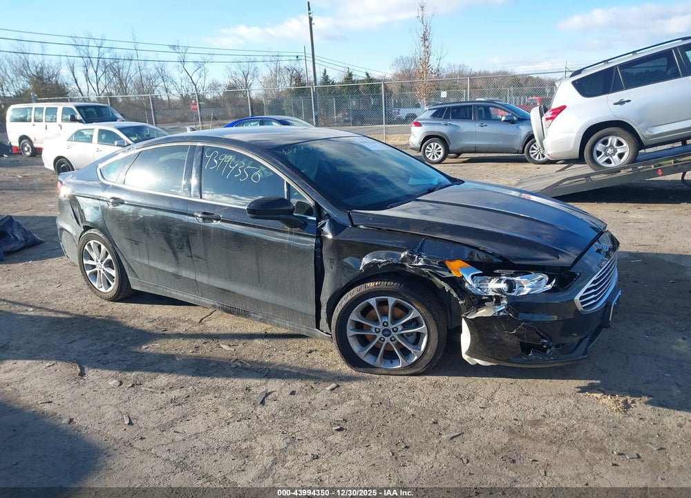 2019 FORD FUSION SE VIN: 3FA6P0HD2KR229737