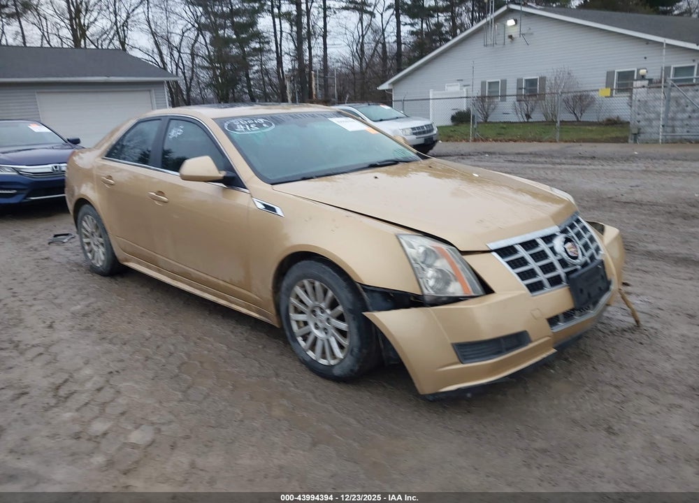 2013 CADILLAC CTS LUXURY VIN: 1G6DE5E52D0101330
