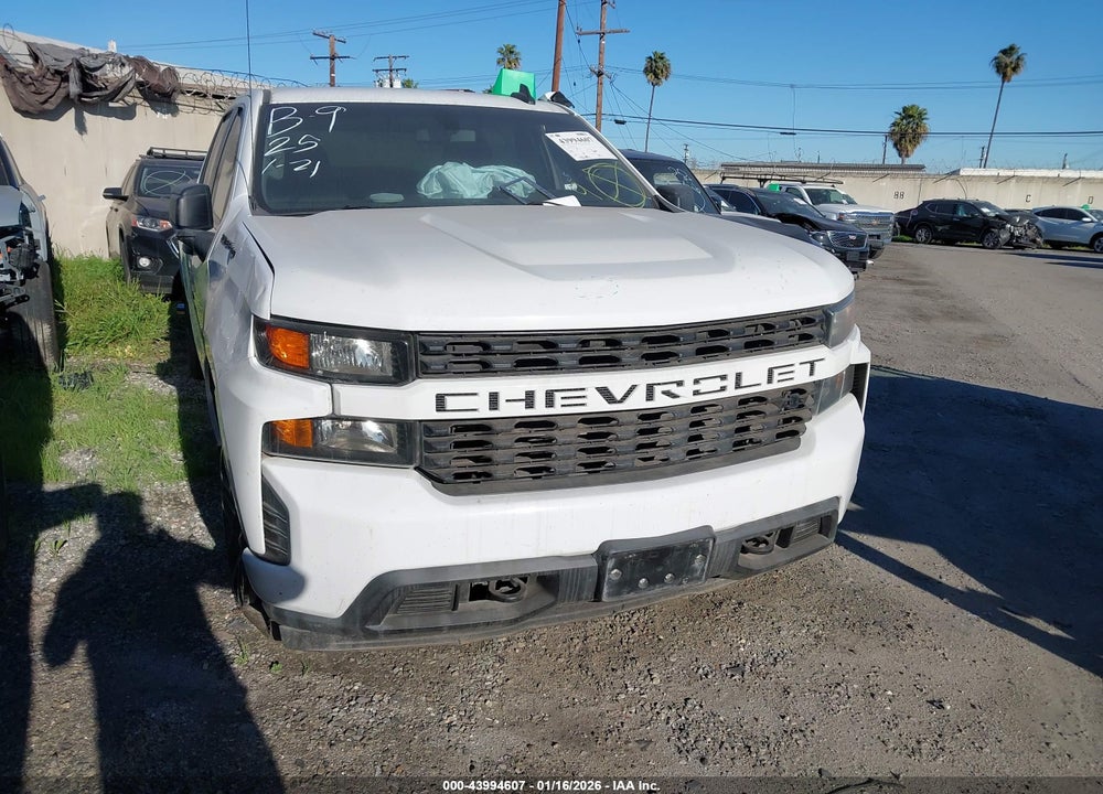 2022 CHEVROLET SILVERADO 1500 LTD 2WD  SHORT BED CUSTOM VIN: 1GCPWBEK6NZ225495