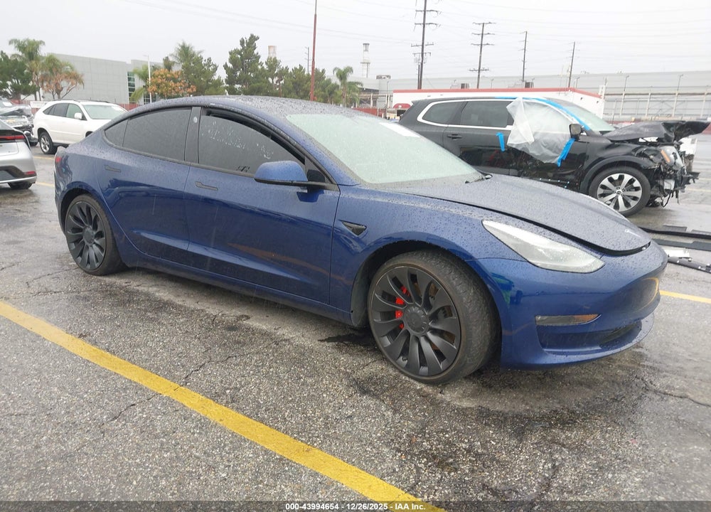 2023 TESLA MODEL 3 PERFORMANCE DUAL MOTOR ALL-WHEEL DRIVE VIN: 5YJ3E1EC3PF461387