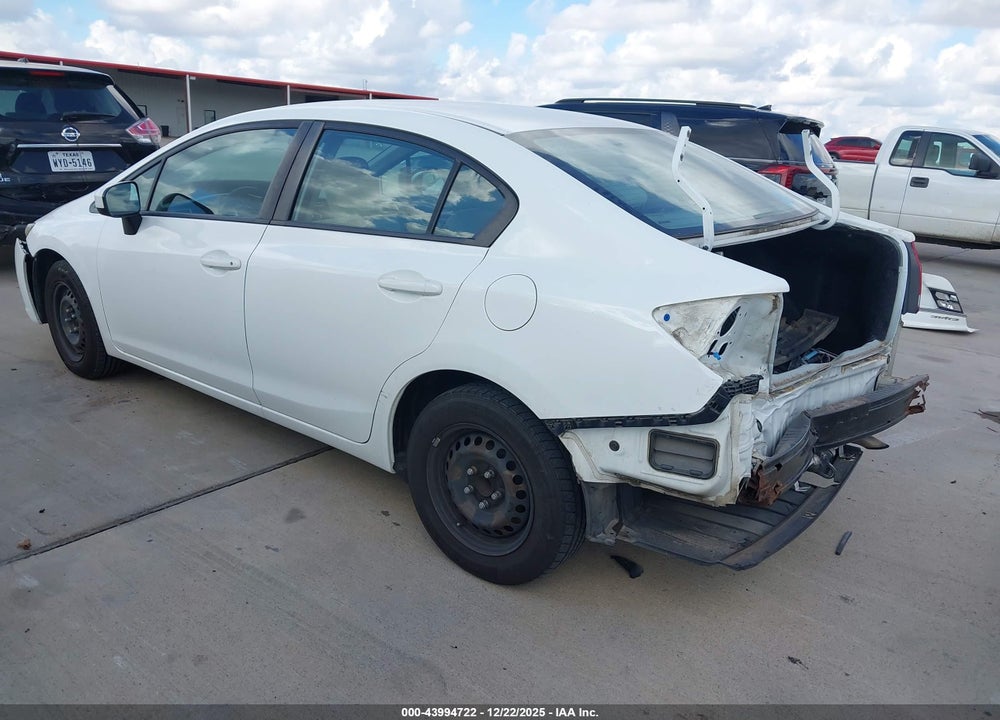 2014 HONDA CIVIC LX VIN: 19XFB2F5XEE204967