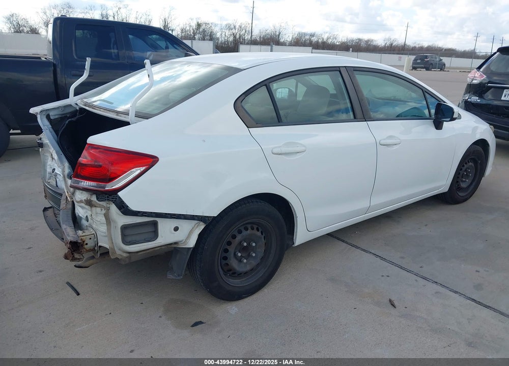 2014 HONDA CIVIC LX VIN: 19XFB2F5XEE204967