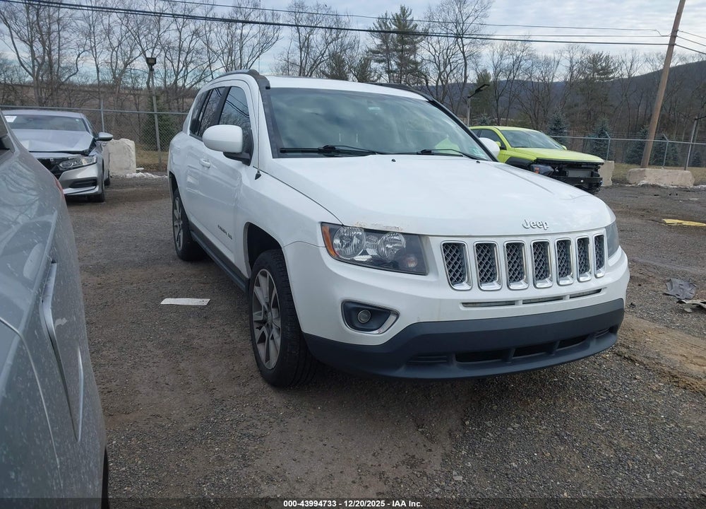 2016 JEEP COMPASS HIGH ALTITUDE EDITION VIN: 1C4NJDEB3GD558920