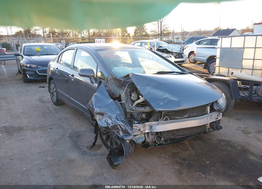 2009 HONDA CIVIC EX VIN: 2HGFA16849H534493