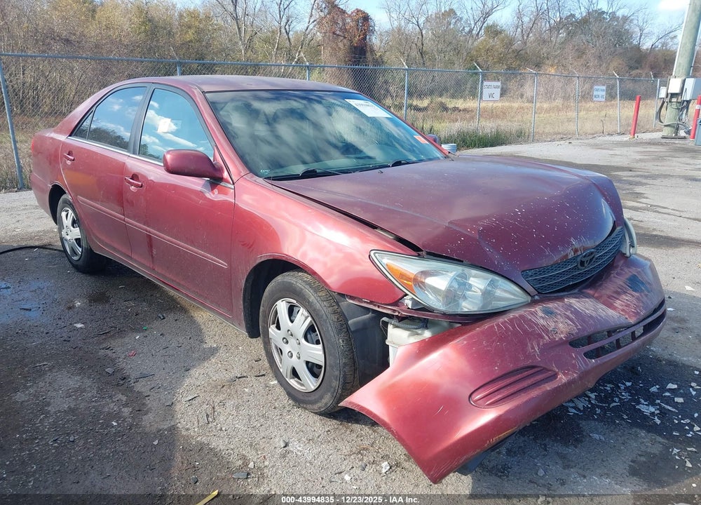 2004 TOYOTA CAMRY LE VIN: 4T1BE32K84U341781