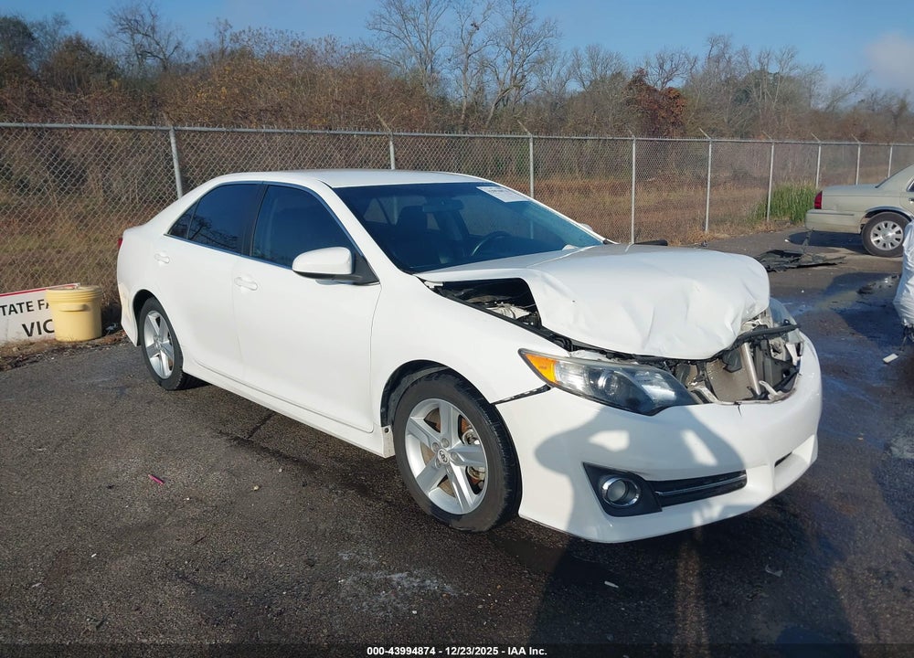 2012 TOYOTA CAMRY SE VIN: 4T1BF1FK6CU576819