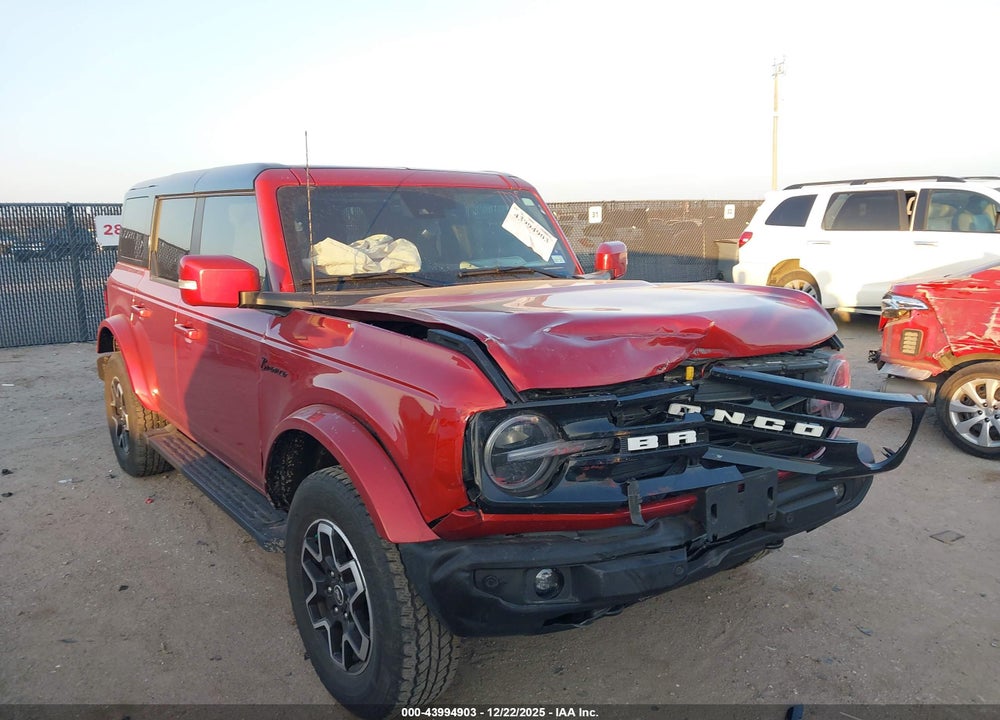 2024 FORD BRONCO OUTER BANKS VIN: 1FMDE8BH9RLB43993