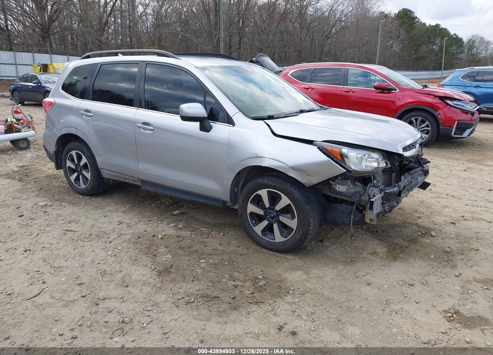2018 SUBARU FORESTER 2.5I LIMITED VIN: JF2SJAJCXJH517136